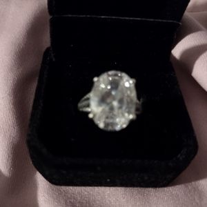 4 ct cz sterling silver